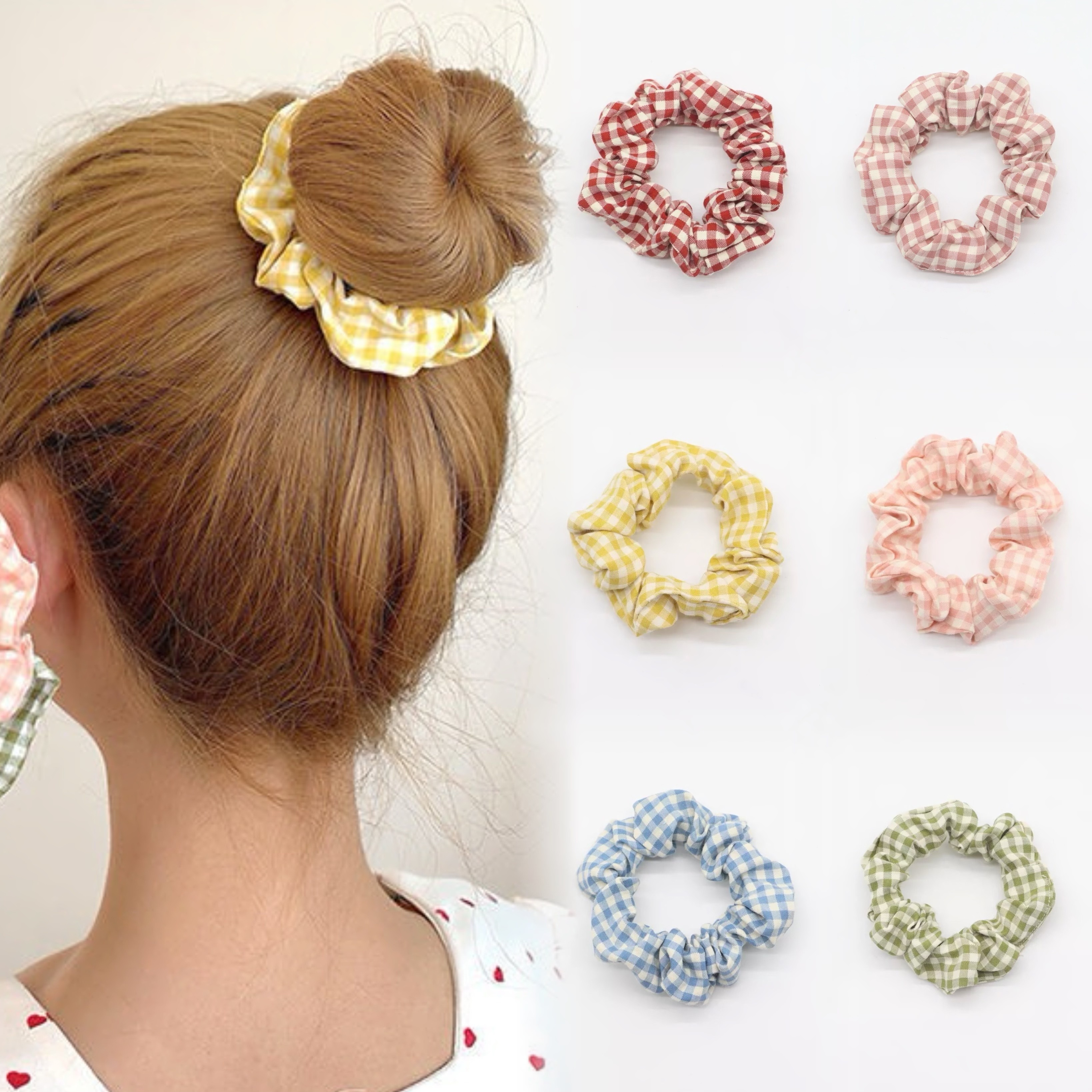 2pcs-plaid Pattern Hair Ring, Elastic Hair Tie For Women And Girls Hair Accessories, Soft Hair Rope Hair Ring In Various Colors, Random Colors
2pcs-plaid Pattern Hair Ring, Elastic Hair Tie For Women And Girls Hair Accessories, Soft Hair Rope Hair Ring In Various Colors, Random Colors