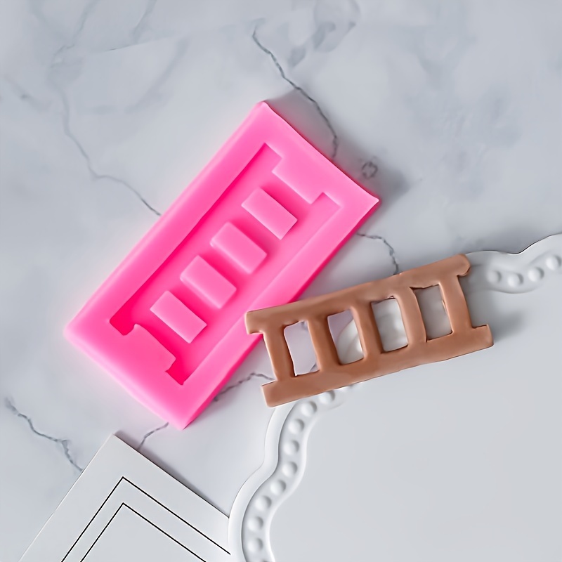 Moule en forme d'escalier en silicone pour fondant, biscuits, décoration de gâteaux, chocolat et moule à pâtisserie - Antiadhésif, facile à démouler, ustensile de cuisson non chargé
Moule en forme d'escalier en silicone pour fondant, biscuits, décoration de gâteaux, chocolat et moule à pâtisserie - Antiadhésif, facile à démouler, ustensile de cuisson non chargé