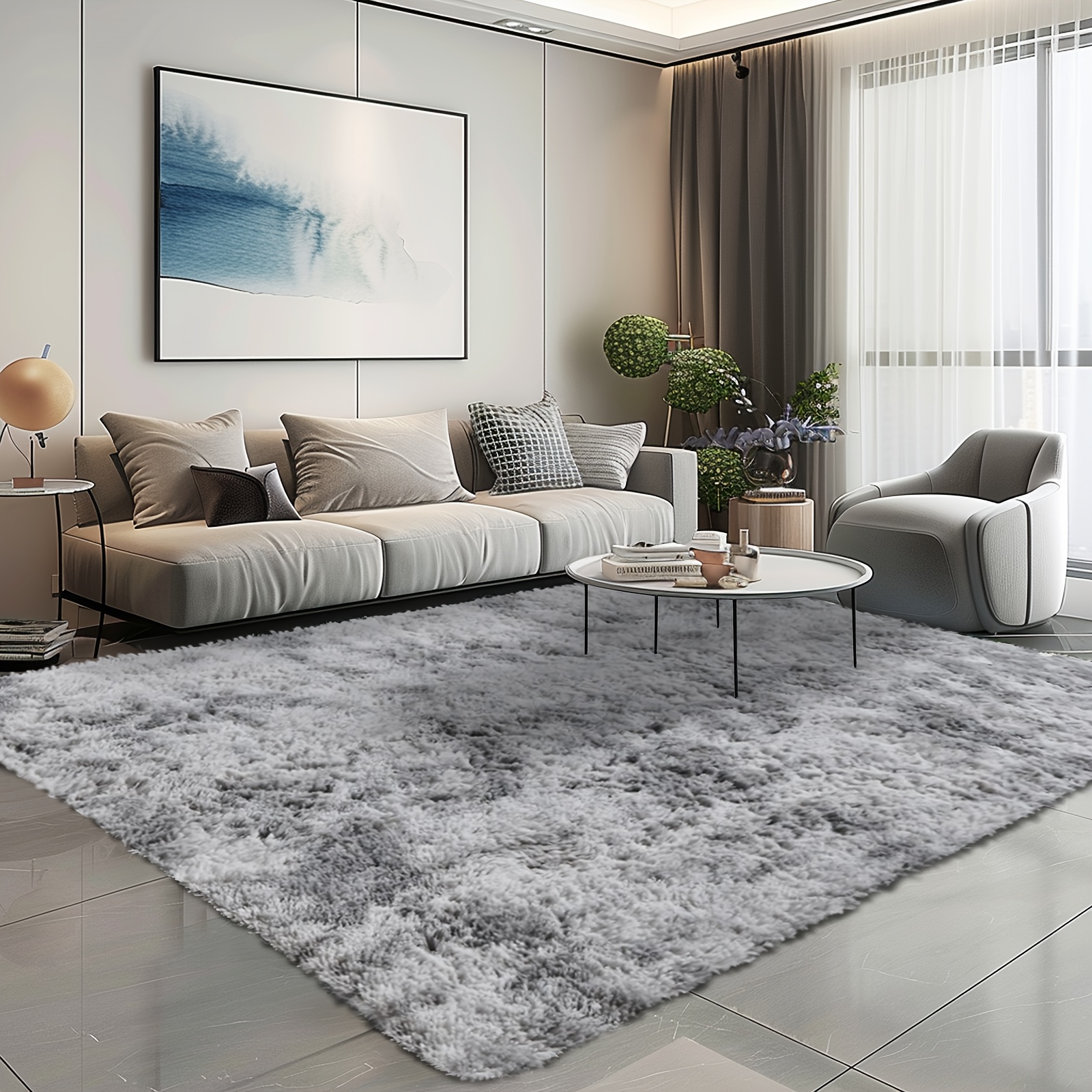 1pc Super Soft Thickened Fluffy Area Rug For Living Room, Tie-dyed Soft Shag Area Rug Plush Indoor Carpets For Bedroom, Non Skid Fluffy Fur Rug For Room Home Decor
1pc Super Soft Thickened Fluffy Area Rug For Living Room, Tie-dyed Soft Shag Area Rug Plush Indoor Carpets For Bedroom, Non Skid Fluffy Fur Rug For Room Home Decor