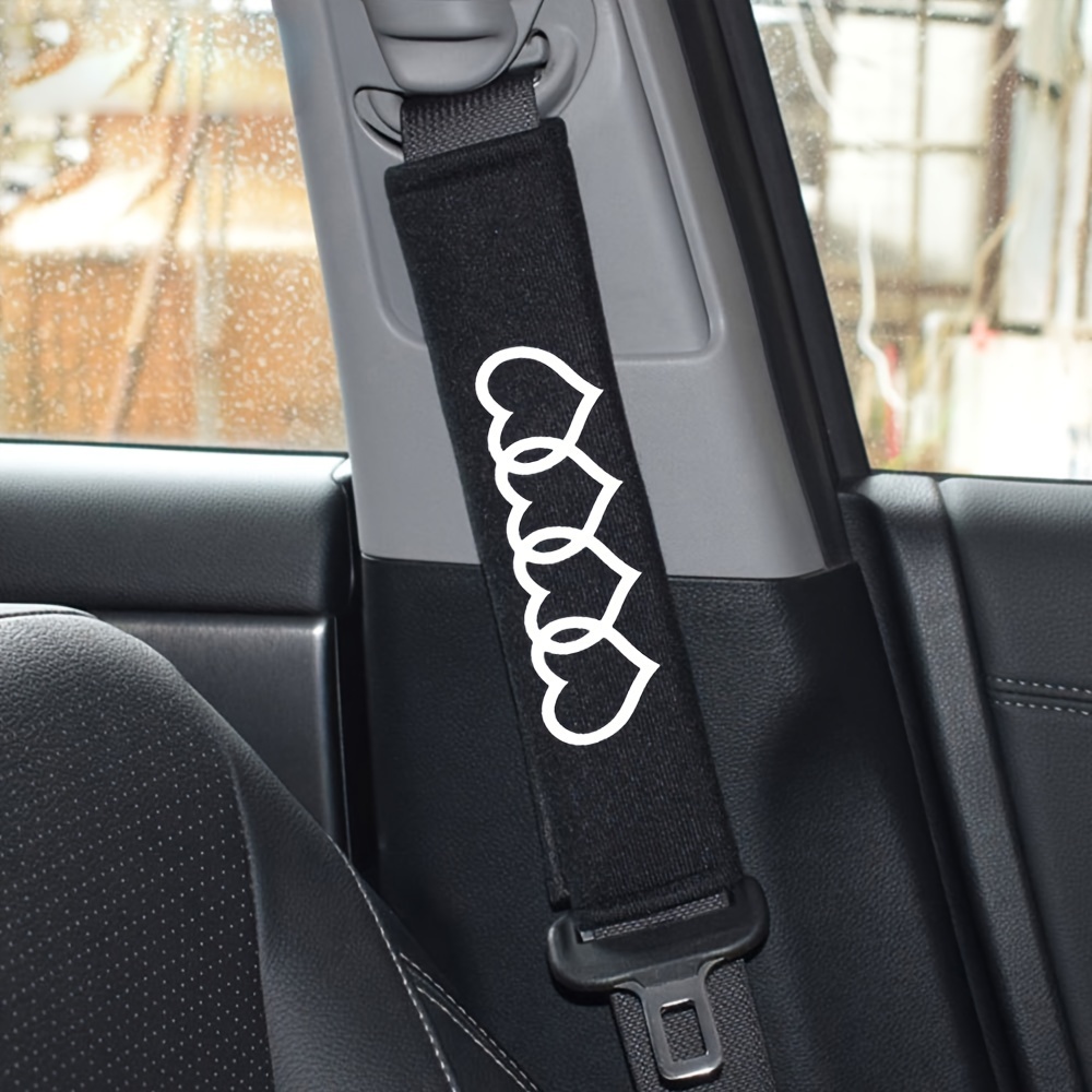 Universal 4 Heart Shaped Car Seat Belt Cover With Shoulder Pads - Auto Decoration, Interior Accessories, Car Styling
Universal 4 Heart Shaped Car Seat Belt Cover With Shoulder Pads - Auto Decoration, Interior Accessories, Car Styling