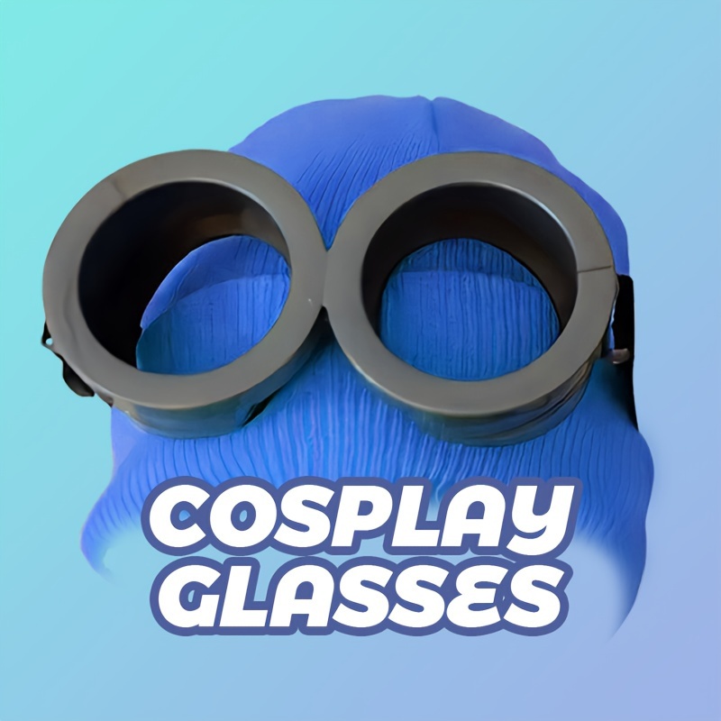 1pc Cosplay Glasses Halloween Christmas Cosplay Props Yellow Little Man Glasses Props Prom Props
1pc Cosplay Glasses Halloween Christmas Cosplay Props Yellow Little Man Glasses Props Prom Props
