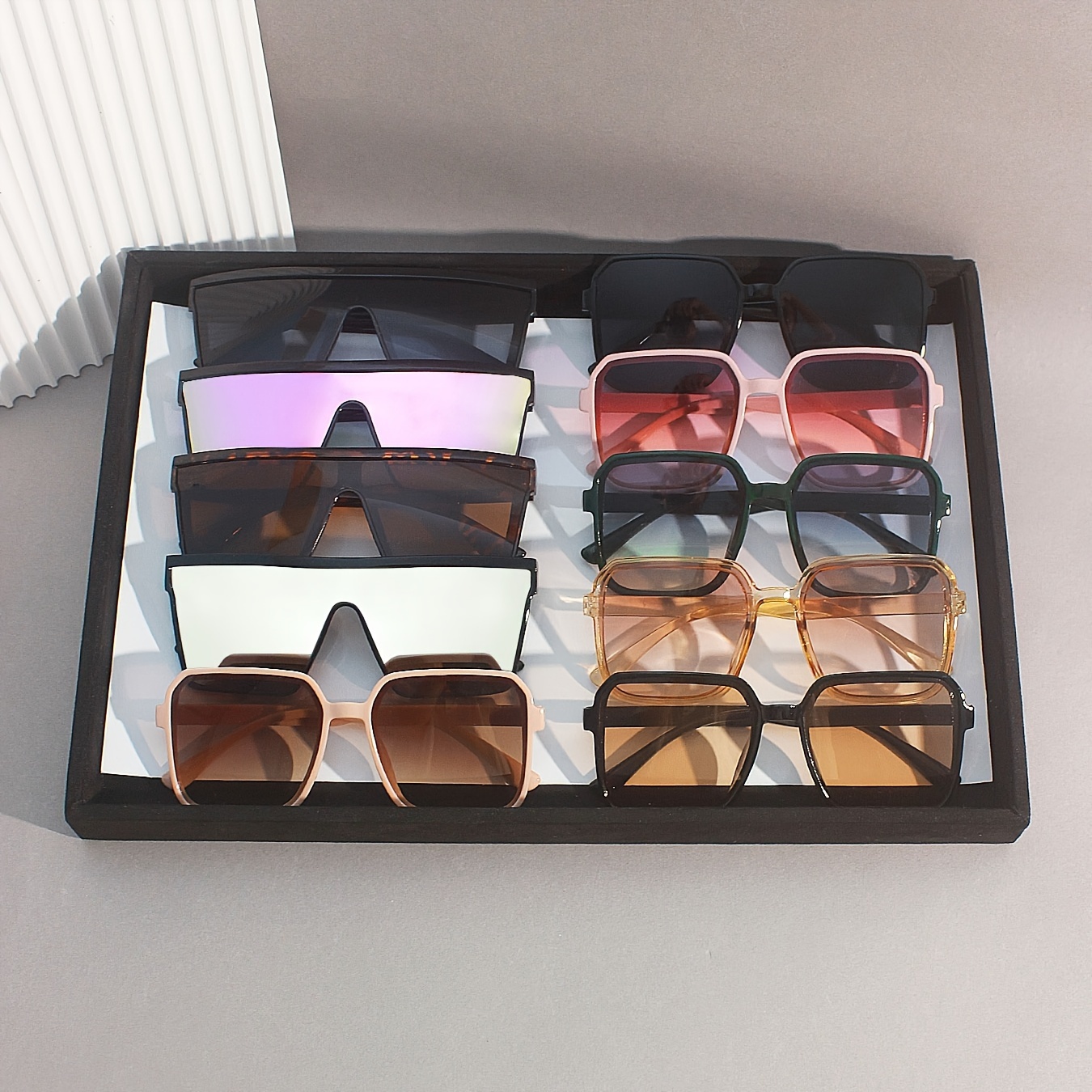10-pack Oversized Square Glasses, Fashion Accessories, Unisex Eyewear, & Lens, Ideal For
10-pack Oversized Square Glasses, Fashion Accessories, Unisex Eyewear, & Lens, Ideal For