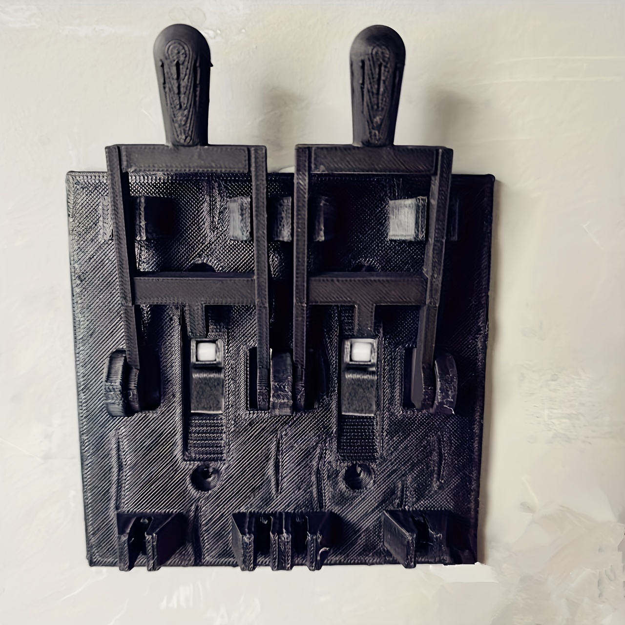 Easy-install Horror Movie Prop Light Switch Cover With Flip Handles - No Wiring Needed, Unique Home Decor Wall Plate, Black
Easy-install Horror Movie Prop Light Switch Cover With Flip Handles - No Wiring Needed, Unique Home Decor Wall Plate, Black