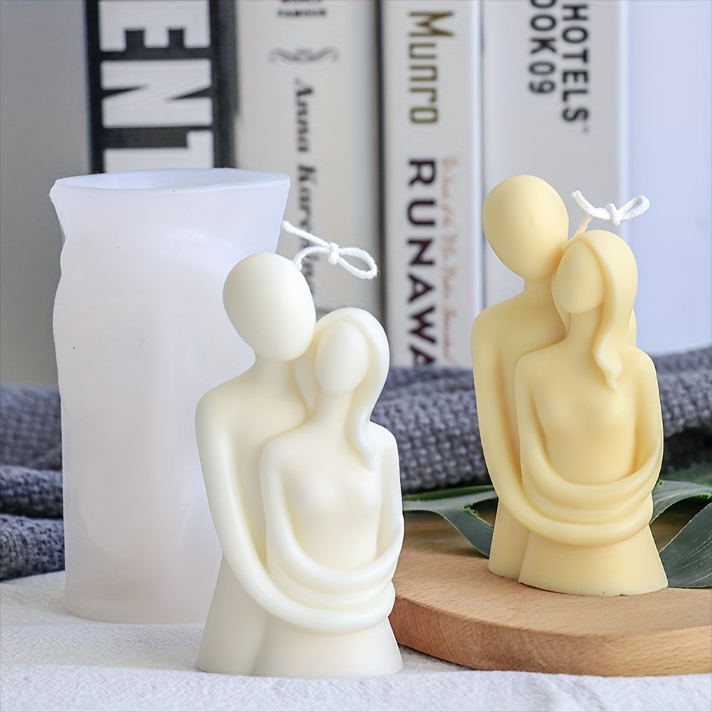 Embracing Couple Candle Silicone Mold - Diy Scented Stone Ornament, Cake Decor, Baking Mold - Irregular Shape, Silicone Material
Embracing Couple Candle Silicone Mold - Diy Scented Stone Ornament, Cake Decor, Baking Mold - Irregular Shape, Silicone Material