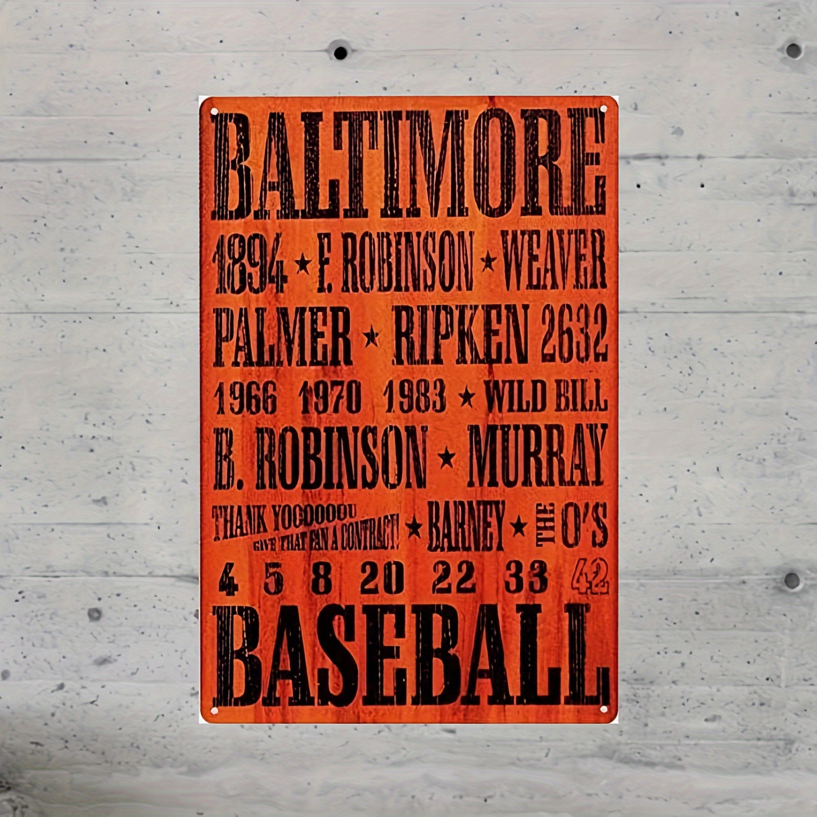 Metal Tin Sign - Vintage Baseball Decor For Home, Bar, Or Shop Wall - 8"x12", In White/green/, Metal Decor
Metal Tin Sign - Vintage Baseball Decor For Home, Bar, Or Shop Wall - 8"x12", In White/green/, Metal Decor