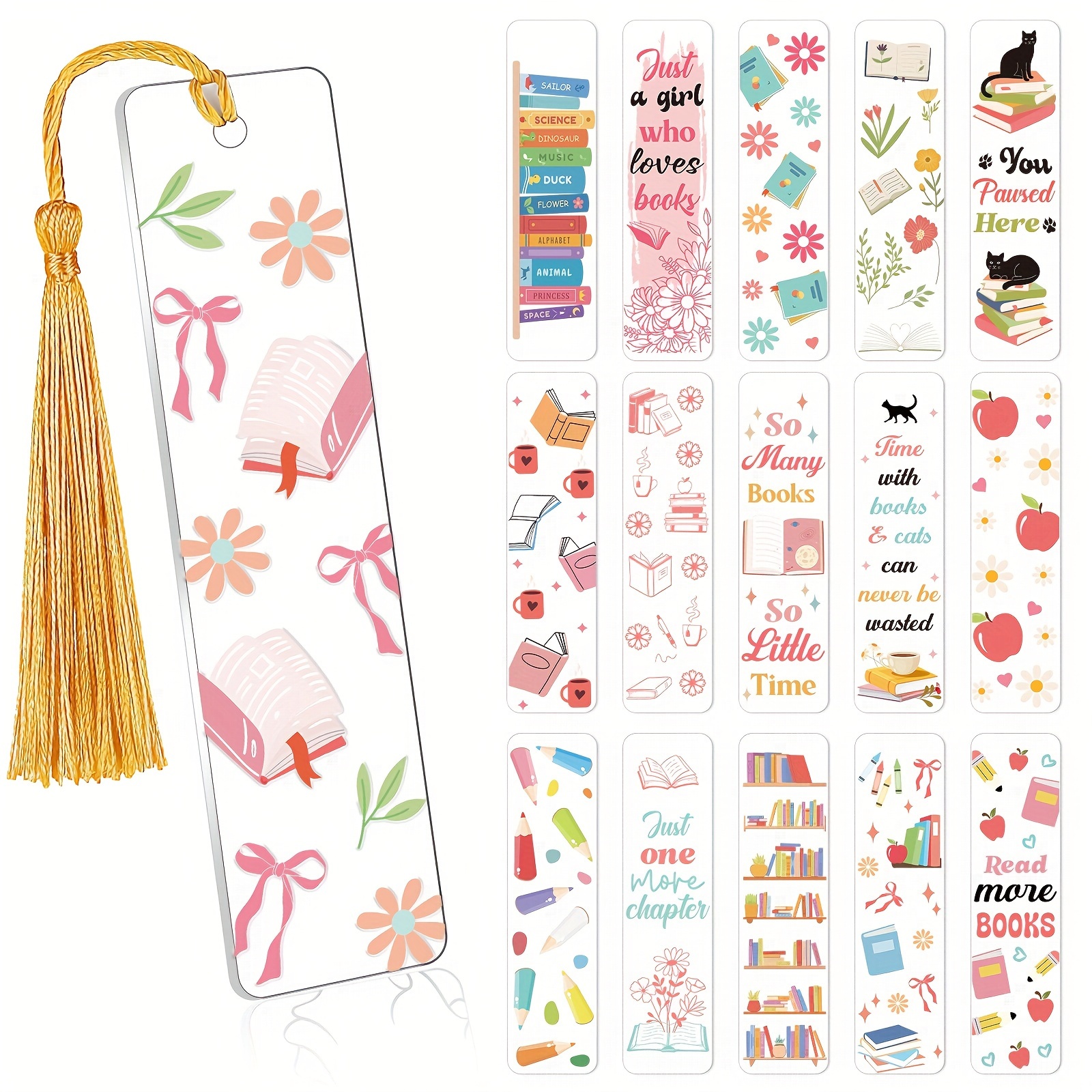 Uv Dtf Bookmark Stickers - 16 Sheets Book Lover Uv Dtf Decals For Acrylic Bookmarks Waterproof Rub On Transfer Stickers Uvdtf Wraps For Diy Blank Bookmarks Teacher Gifts
Uv Dtf Bookmark Stickers - 16 Sheets Book Lover Uv Dtf Decals For Acrylic Bookmarks Waterproof Rub On Transfer Stickers Uvdtf Wraps For Diy Blank Bookmarks Teacher Gifts
