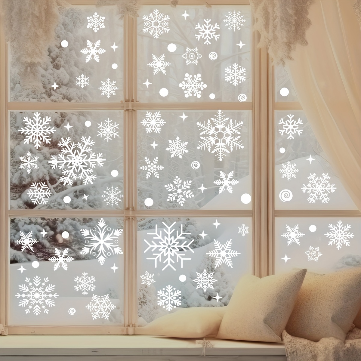 137pcs Christmas Clings For - 4 Christmas Decals Christmas Decorations Christmas Clings Decorations
137pcs Christmas Clings For - 4 Christmas Decals Christmas Decorations Christmas Clings Decorations