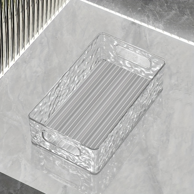 1pc Clear Plastic Organizer Box, Multifunctional Storage Case For Cosmetics, Remote Control, Home Room Office Dorm Supplies
1pc Clear Plastic Organizer Box, Multifunctional Storage Case For Cosmetics, Remote Control, Home Room Office Dorm Supplies