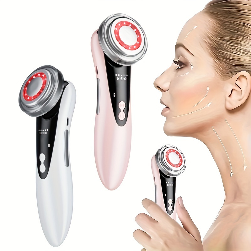 Electric Facial Skin Care Massager - Rechargeable Wrinkle Device With Lithium Battery, Usb Charging, Oil Free, Led Display, 400mah - Home Use Skin Care Instrument, Ideal Gift For Women
Electric Facial Skin Care Massager - Rechargeable Wrinkle Device With Lithium Battery, Usb Charging, Oil Free, Led Display, 400mah - Home Use Skin Care Instrument, Ideal Gift For Women