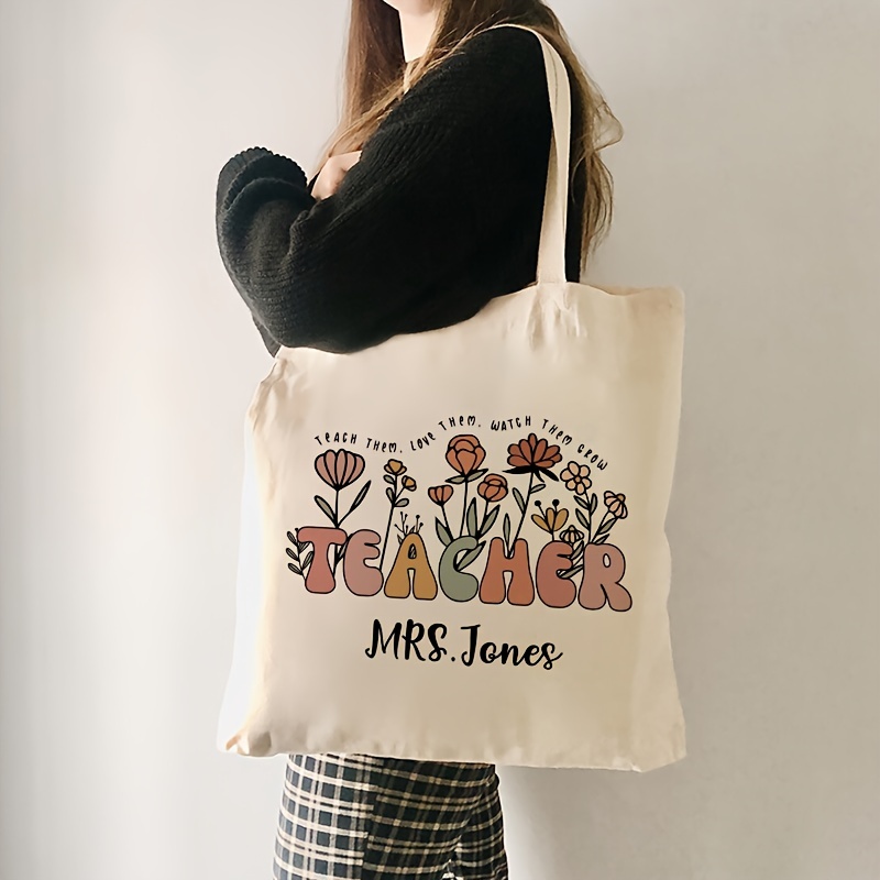 1pc Teacher Gift Bag, Teacher Appreciation Day, Teachers Gift, Teacher Appreciation Gift, Gift For Teacher, Personalized Gift For Teacher, Personalized Name Tote Bag
1pc Teacher Gift Bag, Teacher Appreciation Day, Teachers Gift, Teacher Appreciation Gift, Gift For Teacher, Personalized Gift For Teacher, Personalized Name Tote Bag