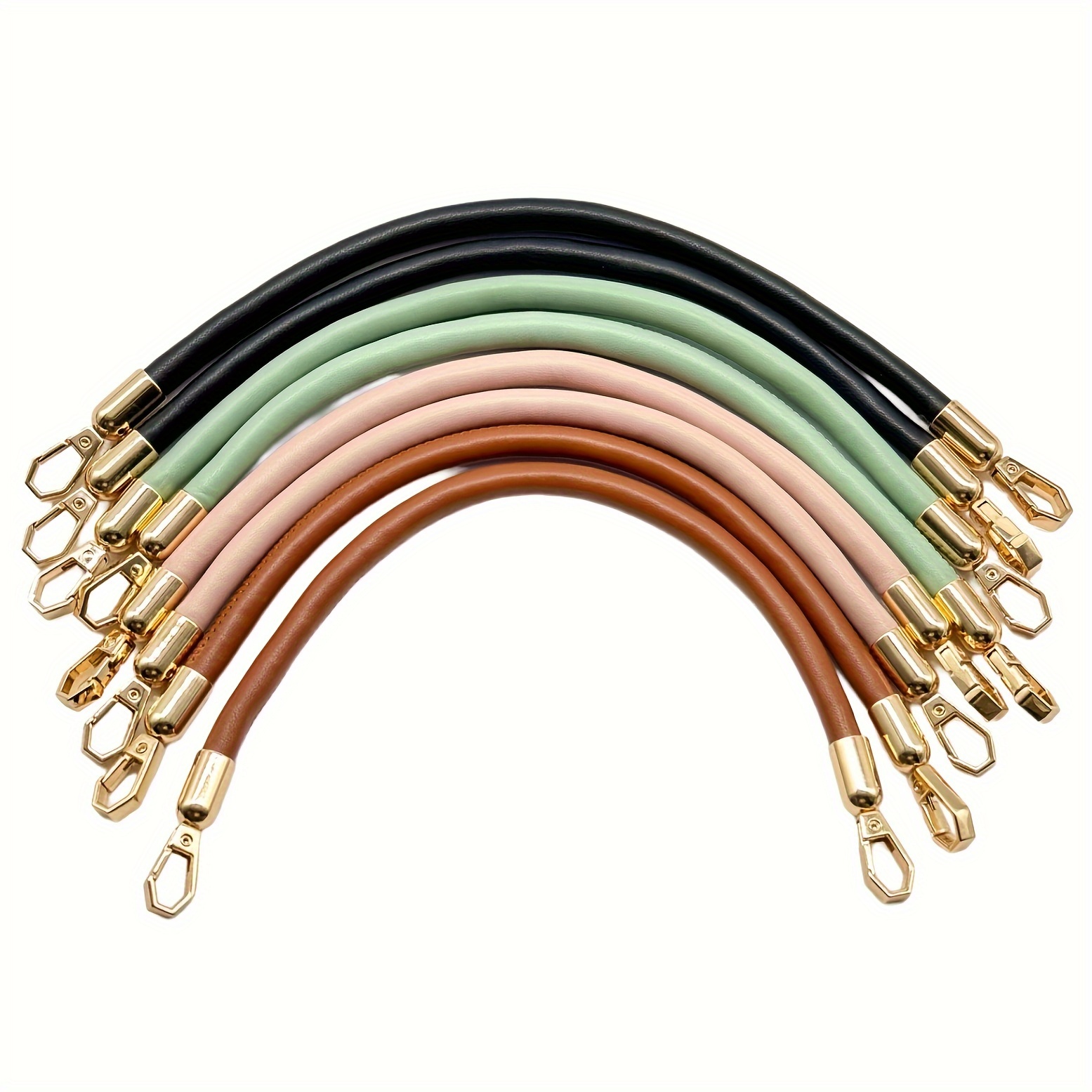 2pcs Pu Leather Shoulder Bag Straps - 30cm Purse Handles With Golden-tone Clasps In Black, Green, Pink, Brown & , Diy Wallet Making
2pcs Pu Leather Shoulder Bag Straps - 30cm Purse Handles With Golden-tone Clasps In Black, Green, Pink, Brown & , Diy Wallet Making