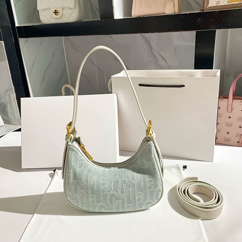 Sac sous le bras en forme de croissant pour l'été, sac à bandoulière/dos demi-lune chic, sac à main tendance, avec sangle ajustable
Sac sous le bras en forme de croissant pour l'été, sac à bandoulière/dos demi-lune chic, sac à main tendance, avec sangle ajustable