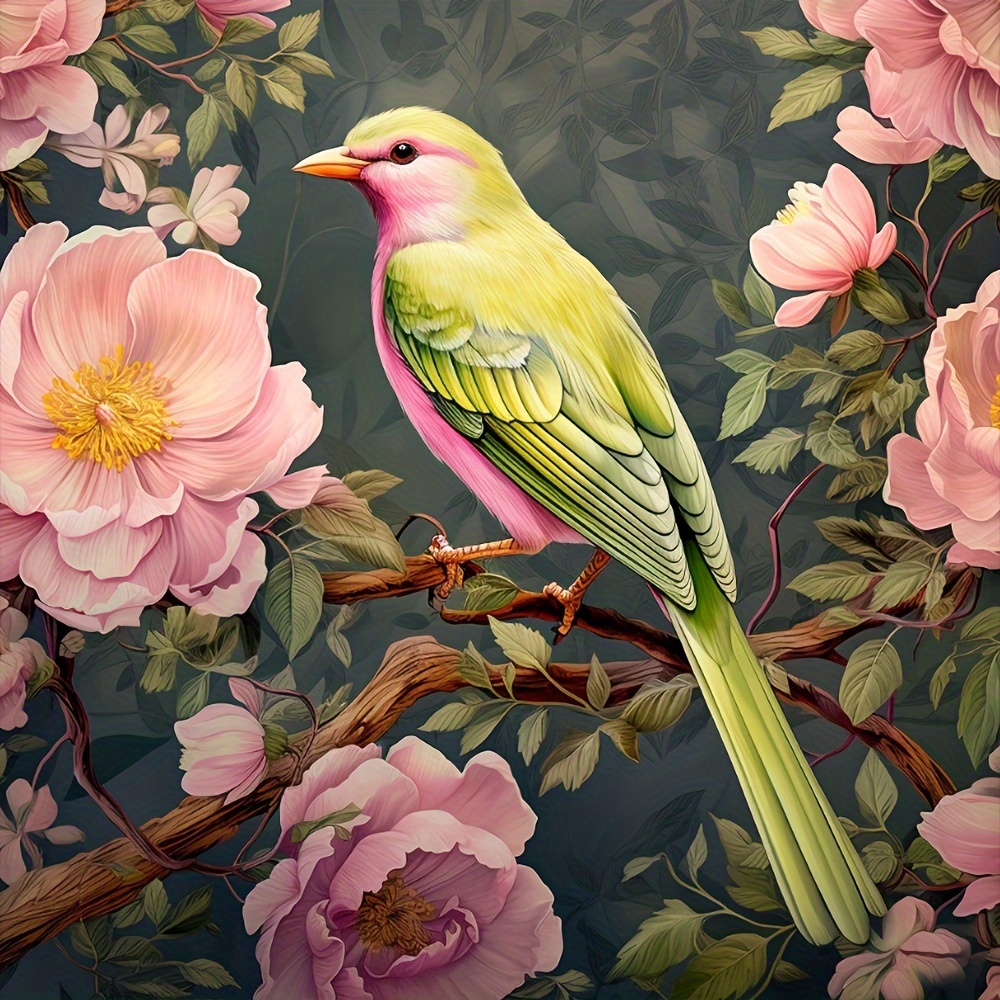 1pc Large Size 40x40cm/15.7x15.7inches Without Frame Diy 5d Diamond Art Painting Beautiful Bird, Full Rhinestone Painting, Diamond Art Embroidery Kits, Handmade Home Room Office Wall Decor
1pc Large Size 40x40cm/15.7x15.7inches Without Frame Diy 5d Diamond Art Painting Beautiful Bird, Full Rhinestone Painting, Diamond Art Embroidery Kits, Handmade Home Room Office Wall Decor