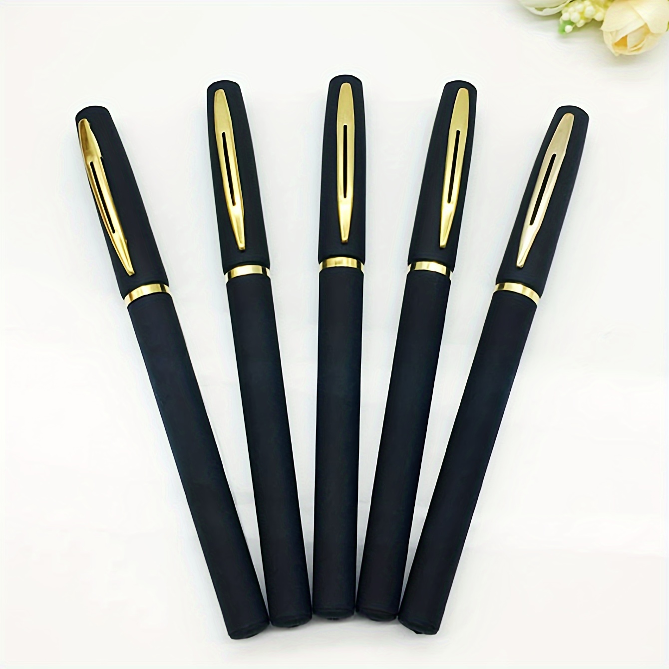 5pcs Pens, Quick-dry Ink, Medium Point - Ideal For Office Use, Large Capacity, Plastic, Writing
5pcs Pens, Quick-dry Ink, Medium Point - Ideal For Office Use, Large Capacity, Plastic, Writing