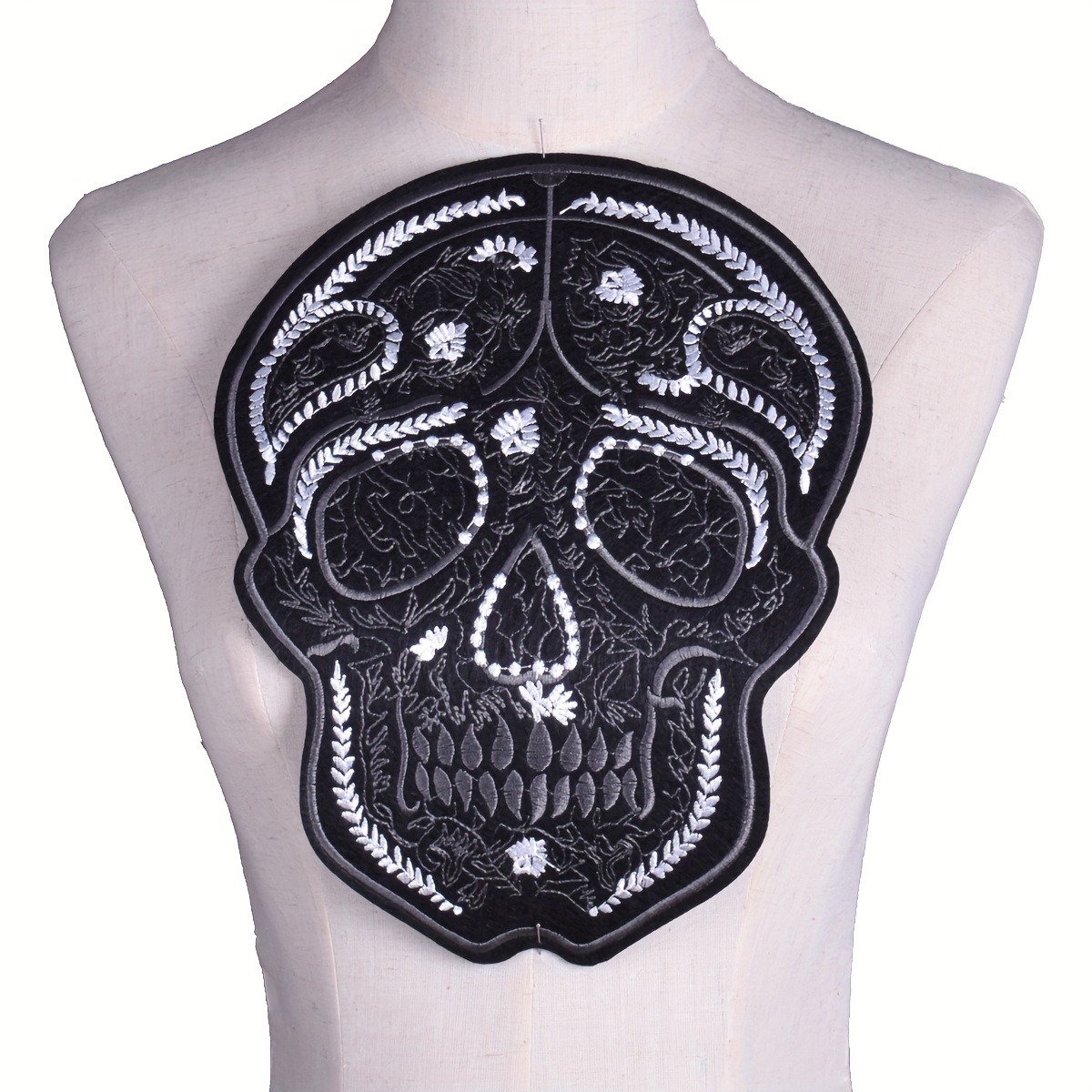 1pc Black Embroidered Cloth Patch Suitable For Diy Jeans Jackets Clothing Bags Hat Decoration Patch
1pc Black Embroidered Cloth Patch Suitable For Diy Jeans Jackets Clothing Bags Hat Decoration Patch