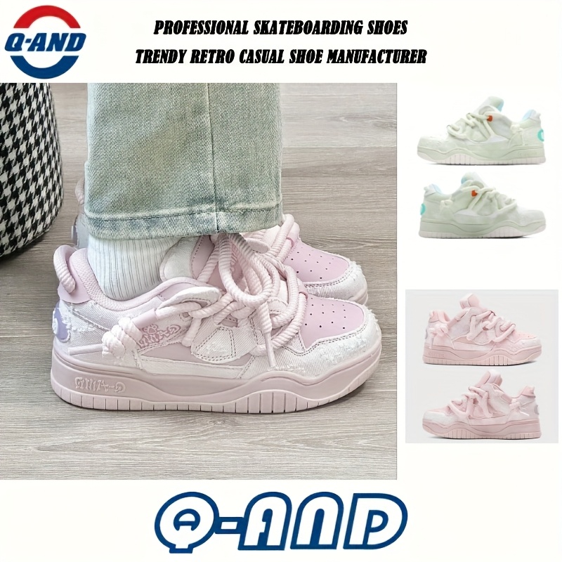Unisex Cartoon Pattern Skateboarding Shoes, Low Top Lace-up Sneakers, With Synthetic Upper, Fabric Inner, Tpr Sole, For Skate, Street, Sports, Fitness
Unisex Cartoon Pattern Skateboarding Shoes, Low Top Lace-up Sneakers, With Synthetic Upper, Fabric Inner, Tpr Sole, For Skate, Street, Sports, Fitness