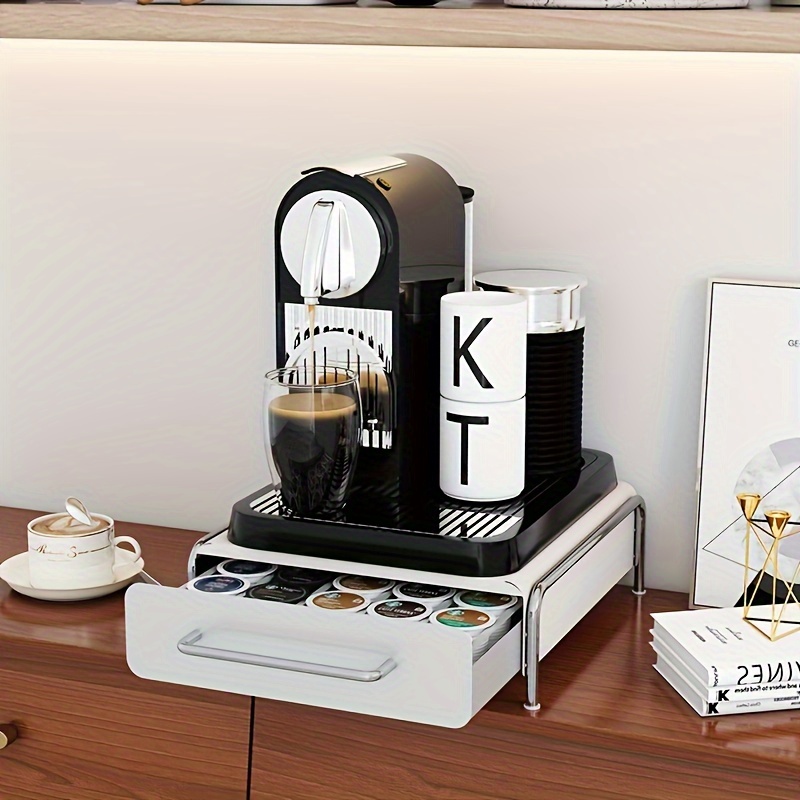 1 Coffee Capsule Rack, Large-capacity Capsule Storage Drawer, Pull-out Coffee Capsule Storage, Suitable For Kitchen, Coffee Shop, Office, Multi-functional Home Storage Rack
1 Coffee Capsule Rack, Large-capacity Capsule Storage Drawer, Pull-out Coffee Capsule Storage, Suitable For Kitchen, Coffee Shop, Office, Multi-functional Home Storage Rack