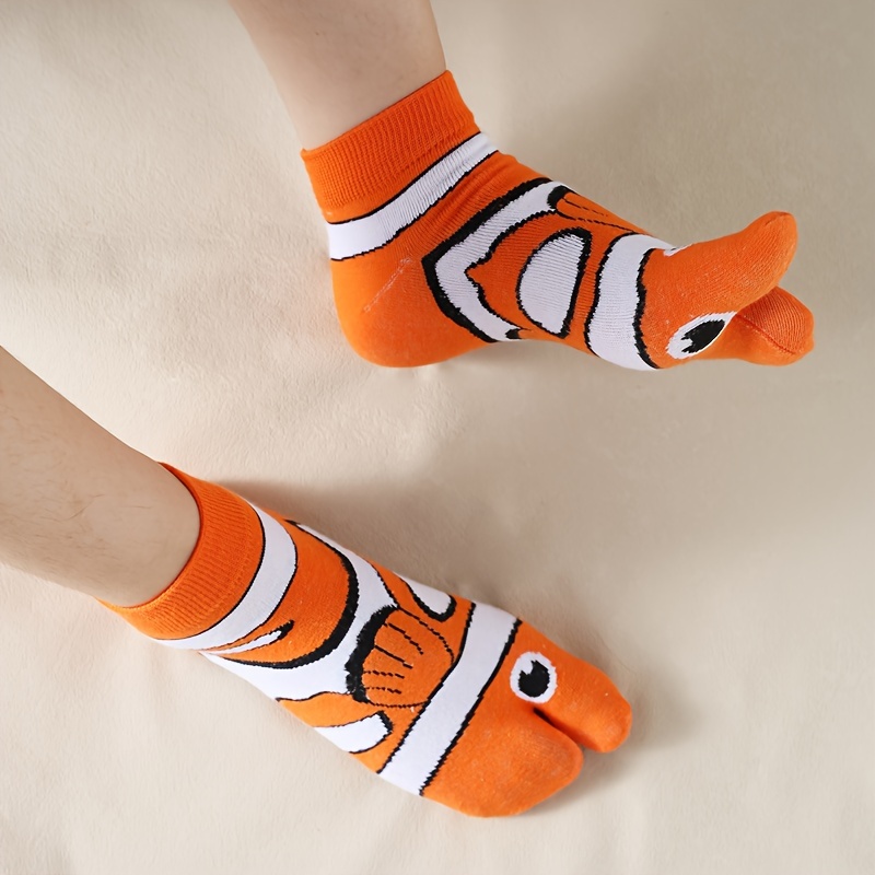 Nektom Design Two-toe Split Socks - 1 Pair Pack, Cotton (98% Cotton, 2% Polyester), Machine-washable, Knit Fabric, Solid Color Unisex Ankle Socks
Nektom Design Two-toe Split Socks - 1 Pair Pack, Cotton (98% Cotton, 2% Polyester), Machine-washable, Knit Fabric, Solid Color Unisex Ankle Socks