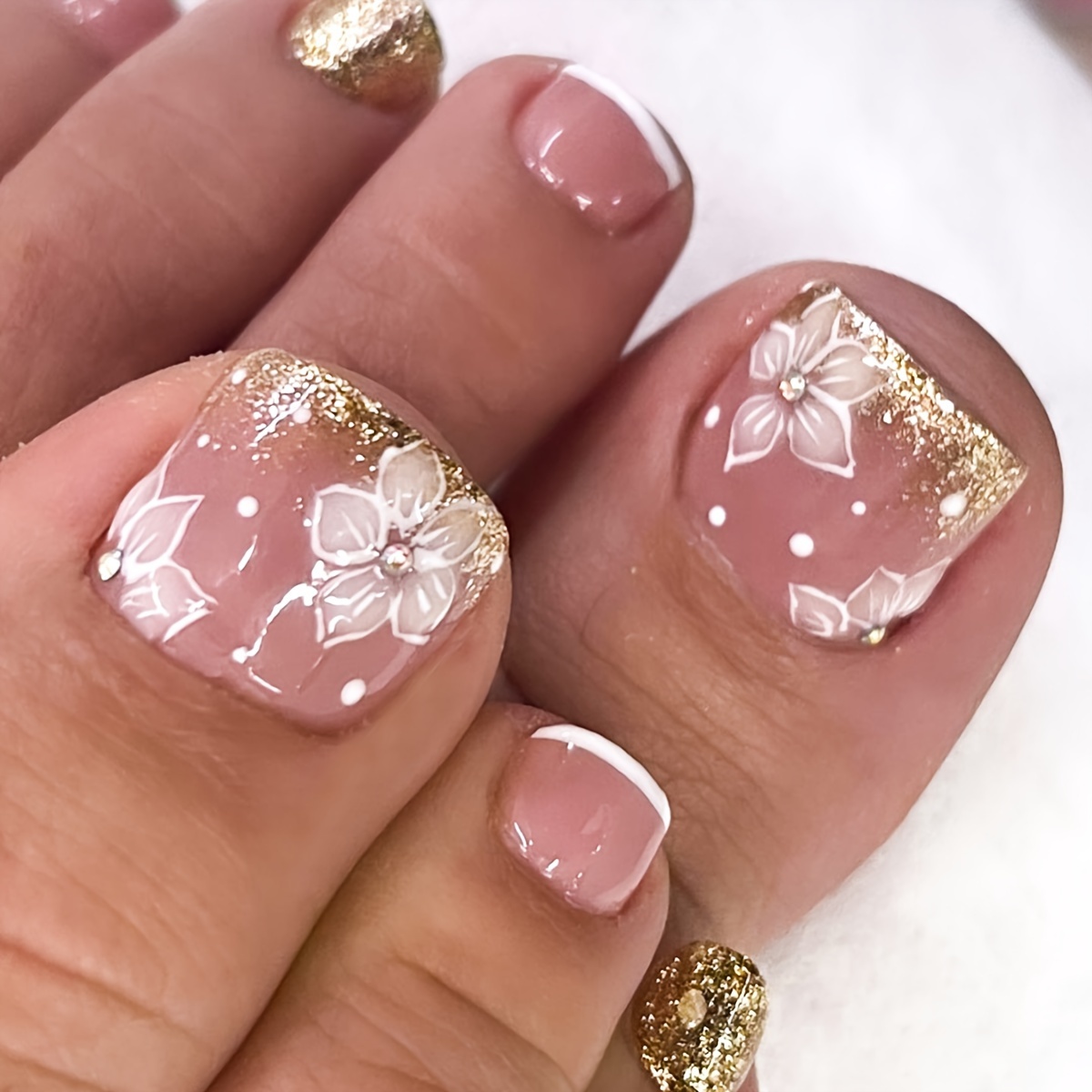 Short Square Press On Toenails, Spring Flower Fake Toenails,full Cover False Toenails For Women And Girls
Short Square Press On Toenails, Spring Flower Fake Toenails,full Cover False Toenails For Women And Girls