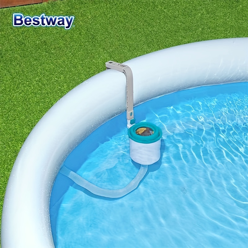 Bestway 800 Gph Above Ground Pool Surface Skimmer - , Adjustable Height Bracket, Abs/pp Material, Compatible With 530 Gal+ Filters, Bestway
Bestway 800 Gph Above Ground Pool Surface Skimmer - , Adjustable Height Bracket, Abs/pp Material, Compatible With 530 Gal+ Filters, Bestway