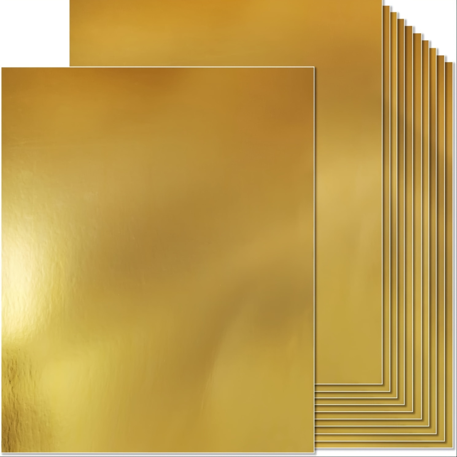 Golden Metallic Mirror Cardstock Paper, A4 Size, 10-pack, Shiny Reflective Surface For Crafts, Invitations, And Decor
Golden Metallic Mirror Cardstock Paper, A4 Size, 10-pack, Shiny Reflective Surface For Crafts, Invitations, And Decor