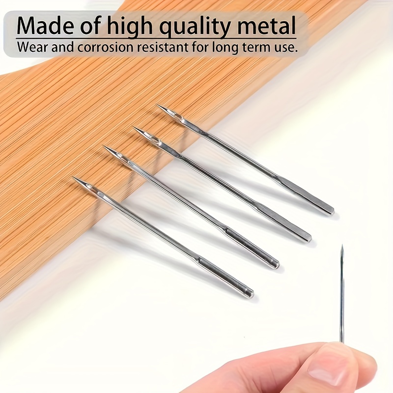 Lot de 50 aiguilles universelles pour machine à coudre Singer, Brother, , de 5 tailles différentes : 11/75, 12/80, 14/90, 16/, 18/110
Lot de 50 aiguilles universelles pour machine à coudre Singer, Brother, , de 5 tailles différentes : 11/75, 12/80, 14/90, 16/, 18/110