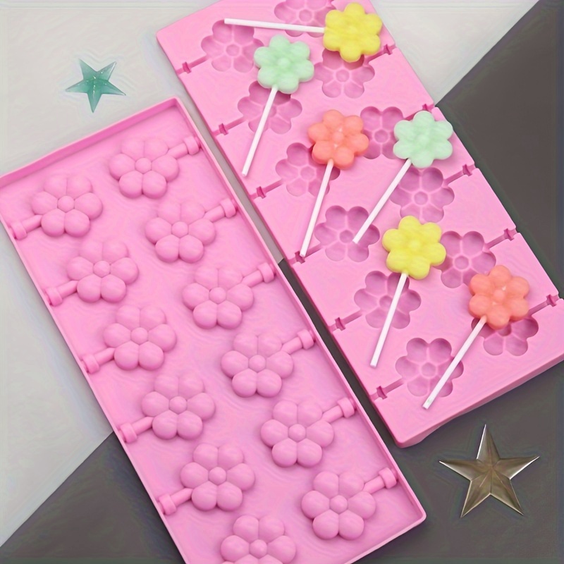 12- Silicone Lollipop Mold - Diy For & , Food-grade Material (sticks Not Included)
12- Silicone Lollipop Mold - Diy For & , Food-grade Material (sticks Not Included)