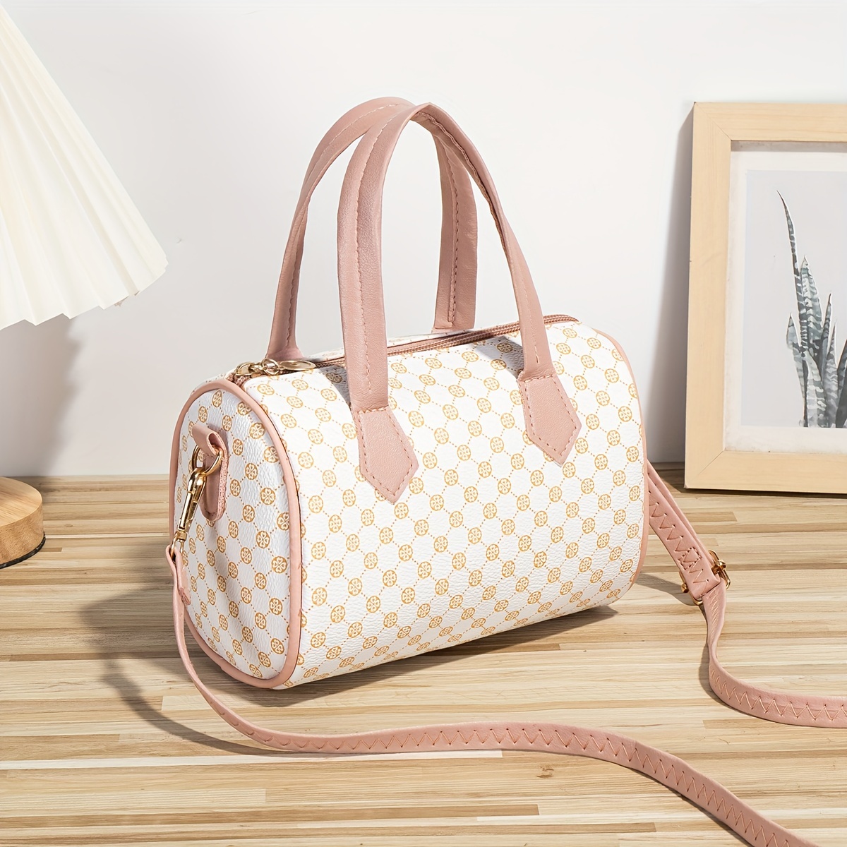 Girls Fashionable Mini Handbag, Pu Leather Small Bag, Geometric Pattern, Perfect For Little Girls Daily Use
Girls Fashionable Mini Handbag, Pu Leather Small Bag, Geometric Pattern, Perfect For Little Girls Daily Use