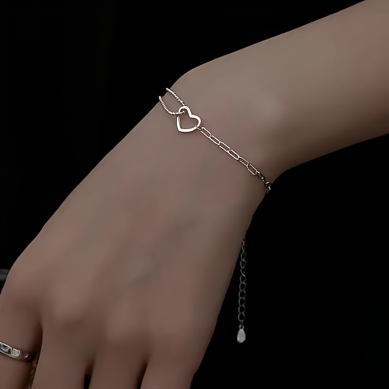 Sterling Link Chain Bracelet With Gift Box - Alloy Hand Chain Jewelry For And Parties, Lightweight 1.6g
Sterling Link Chain Bracelet With Gift Box - Alloy Hand Chain Jewelry For And Parties, Lightweight 1.6g