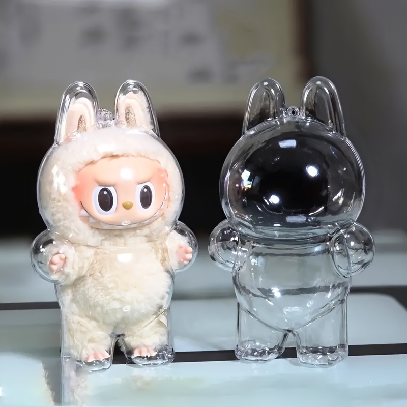 Labubu Monster Series Acrylic Display Case - Clear Dustproof Protector For Collectible Figures, Home Decor Accessory (doll Not Included), Plastic, Storage Box
Labubu Monster Series Acrylic Display Case - Clear Dustproof Protector For Collectible Figures, Home Decor Accessory (doll Not Included), Plastic, Storage Box