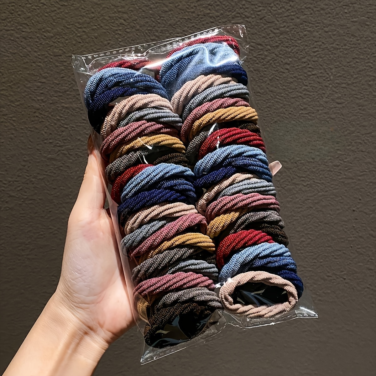 50pcs Vibrant Color High Hair Ties For Women - , Stretchy Ponytail Holders & Hair Bands, Assorted Shades (red, Blue, Yellow, Green, Purple), Hair Accessories
50pcs Vibrant Color High Hair Ties For Women - , Stretchy Ponytail Holders & Hair Bands, Assorted Shades (red, Blue, Yellow, Green, Purple), Hair Accessories
