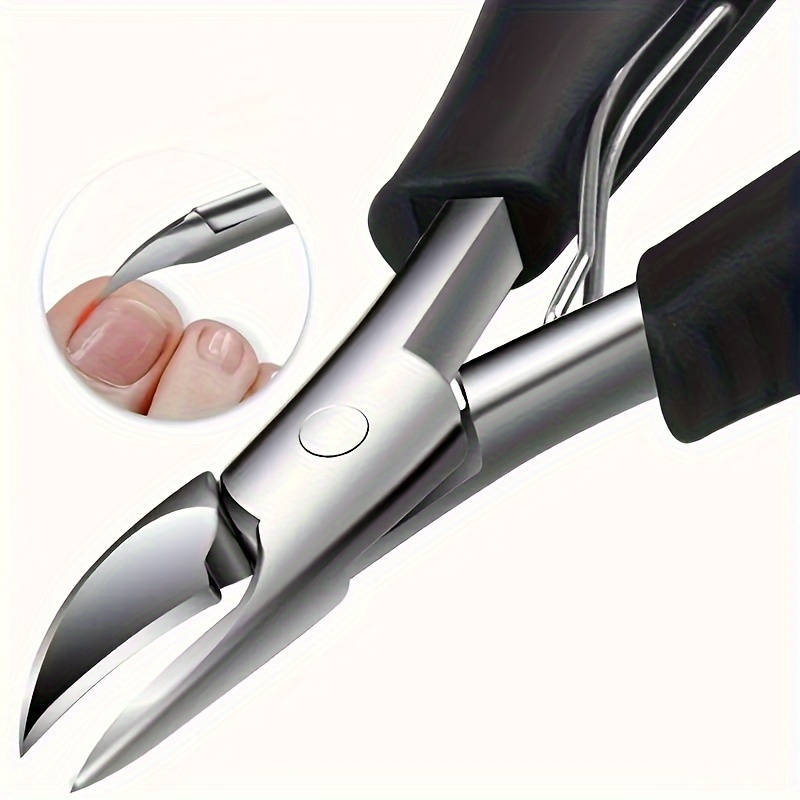 Stainless Steel Nail Clippers For Thick & Ingrown Toenails - Modern Straight Blade, -free Pedicure Tool For Men & Women - 1pc
Stainless Steel Nail Clippers For Thick & Ingrown Toenails - Modern Straight Blade, -free Pedicure Tool For Men & Women - 1pc