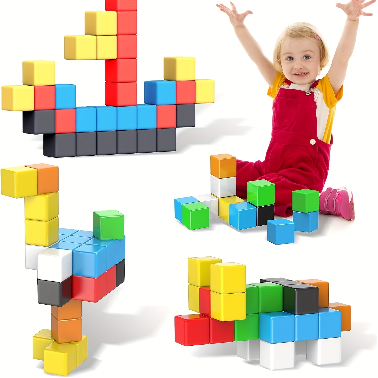 35pcs Building Set For Kids 3-8, Educational For Boys & , And Kit For , Plastic For Autism
35pcs Building Set For Kids 3-8, Educational For Boys & , And Kit For , Plastic For Autism