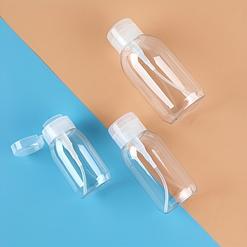 Large Capacity Push-down Pump Dispenser Bottle For Makeup Remover & Toner - Fragrance-free, Transparent Plastic, 200ml/300ml/500ml
Large Capacity Push-down Pump Dispenser Bottle For Makeup Remover & Toner - Fragrance-free, Transparent Plastic, 200ml/300ml/500ml