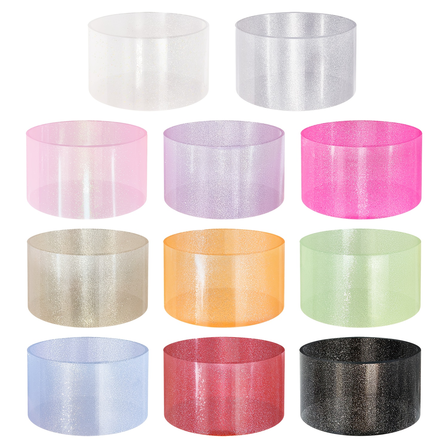 1pc Universal Silicone Non-slip Bottom Bumper For Sports Water Bottles, Compatible With 20-40 Oz Insulated Cups & 12-24 Oz Hydro Flasks, Personalized Identification Boot Covers
1pc Universal Silicone Non-slip Bottom Bumper For Sports Water Bottles, Compatible With 20-40 Oz Insulated Cups & 12-24 Oz Hydro Flasks, Personalized Identification Boot Covers