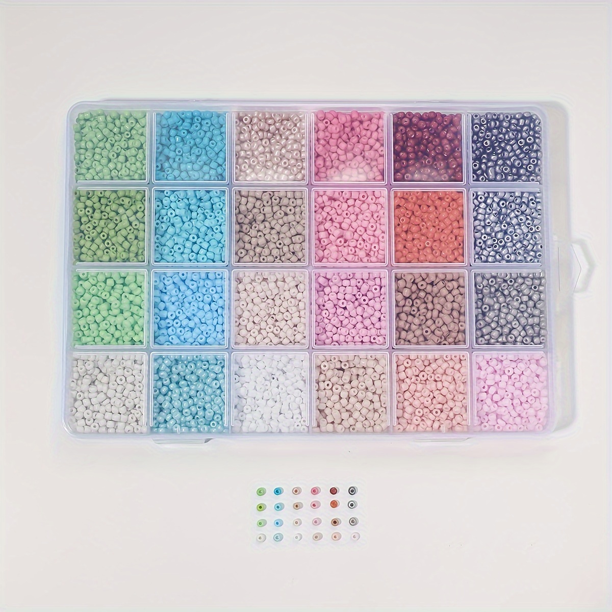 12000pcs Threading Beads, Glass Beads 3mm Set, Christmas Gift, Birthday Party, Jewelry Making Set
12000pcs Threading Beads, Glass Beads 3mm Set, Christmas Gift, Birthday Party, Jewelry Making Set