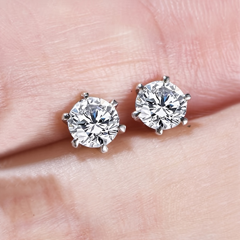 1 Paire de Boucles d'Oreilles en Inoxydable Zircones Cubiques Synthétiques, Hypoallergéniques et Inoxydables, les et , Cadeau
1 Paire de Boucles d'Oreilles en Inoxydable Zircones Cubiques Synthétiques, Hypoallergéniques et Inoxydables, les et , Cadeau