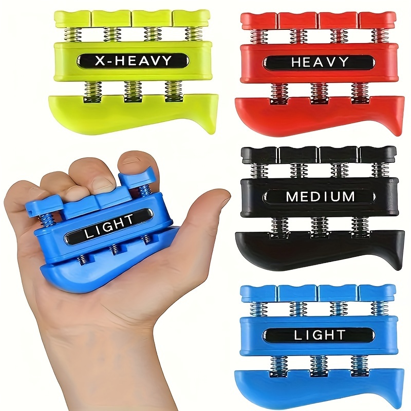 1/4pcs Finger Strengthener - Enhance Forearm & Hand Grip, Boost Musical Performance, Rock Climbing Skills & Relaxation With Abs Material, , And Portable
1/4pcs Finger Strengthener - Enhance Forearm & Hand Grip, Boost Musical Performance, Rock Climbing Skills & Relaxation With Abs Material, , And Portable