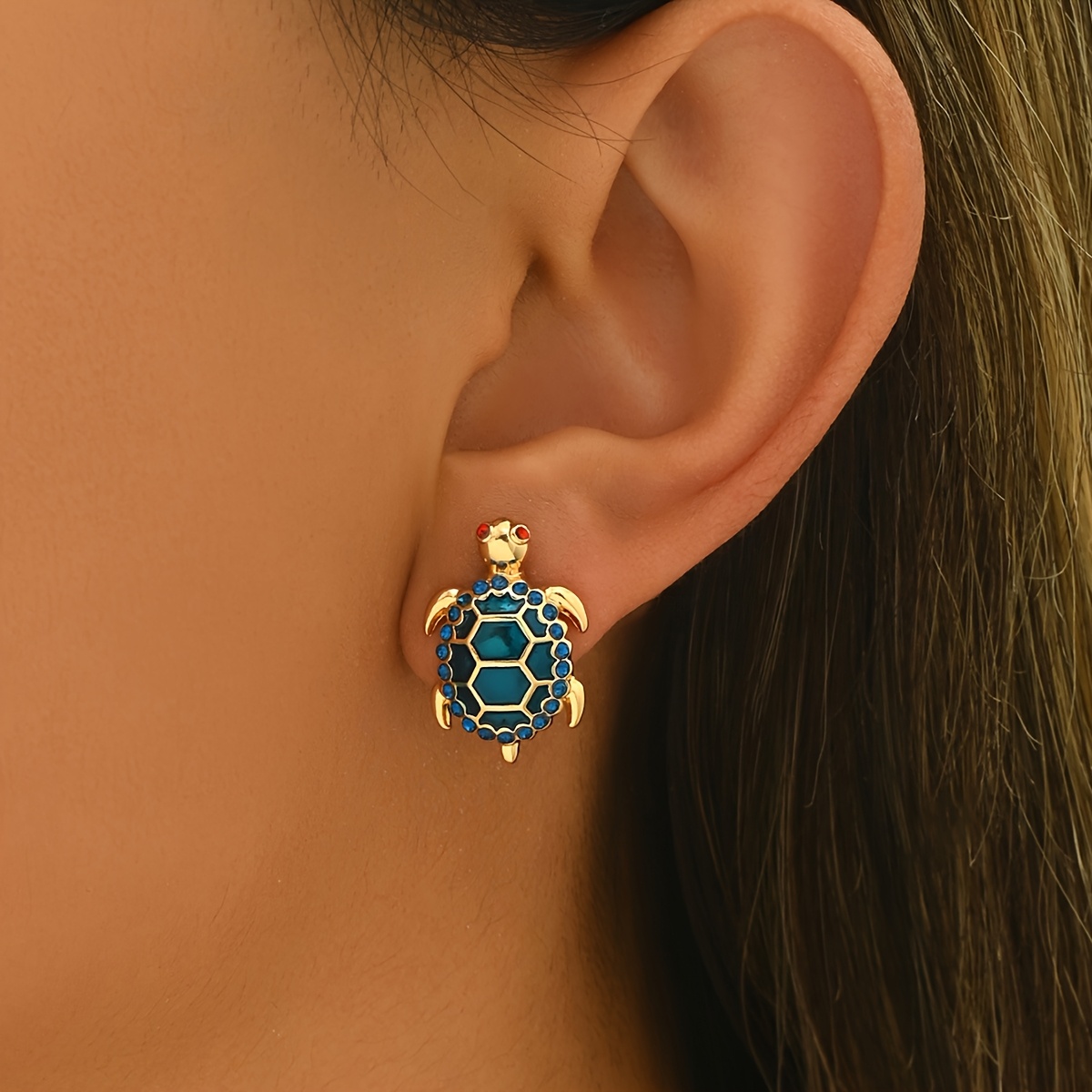 1 Pair Elegant Earrings With Accents, Alloy & Iron Post, For Daily And Party Wear, Fashion Jewelry
1 Pair Elegant Earrings With Accents, Alloy & Iron Post, For Daily And Party Wear, Fashion Jewelry