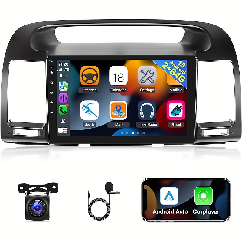 2gb+32gb For Toyota Camry 2000-2006 9 Inch Touchscreen Car Radio With Carplayer Android Auto Bt Wifi Gps Backup Camera Double Din Car Radio For Toyota Camry
2gb+32gb For Toyota Camry 2000-2006 9 Inch Touchscreen Car Radio With Carplayer Android Auto Bt Wifi Gps Backup Camera Double Din Car Radio For Toyota Camry