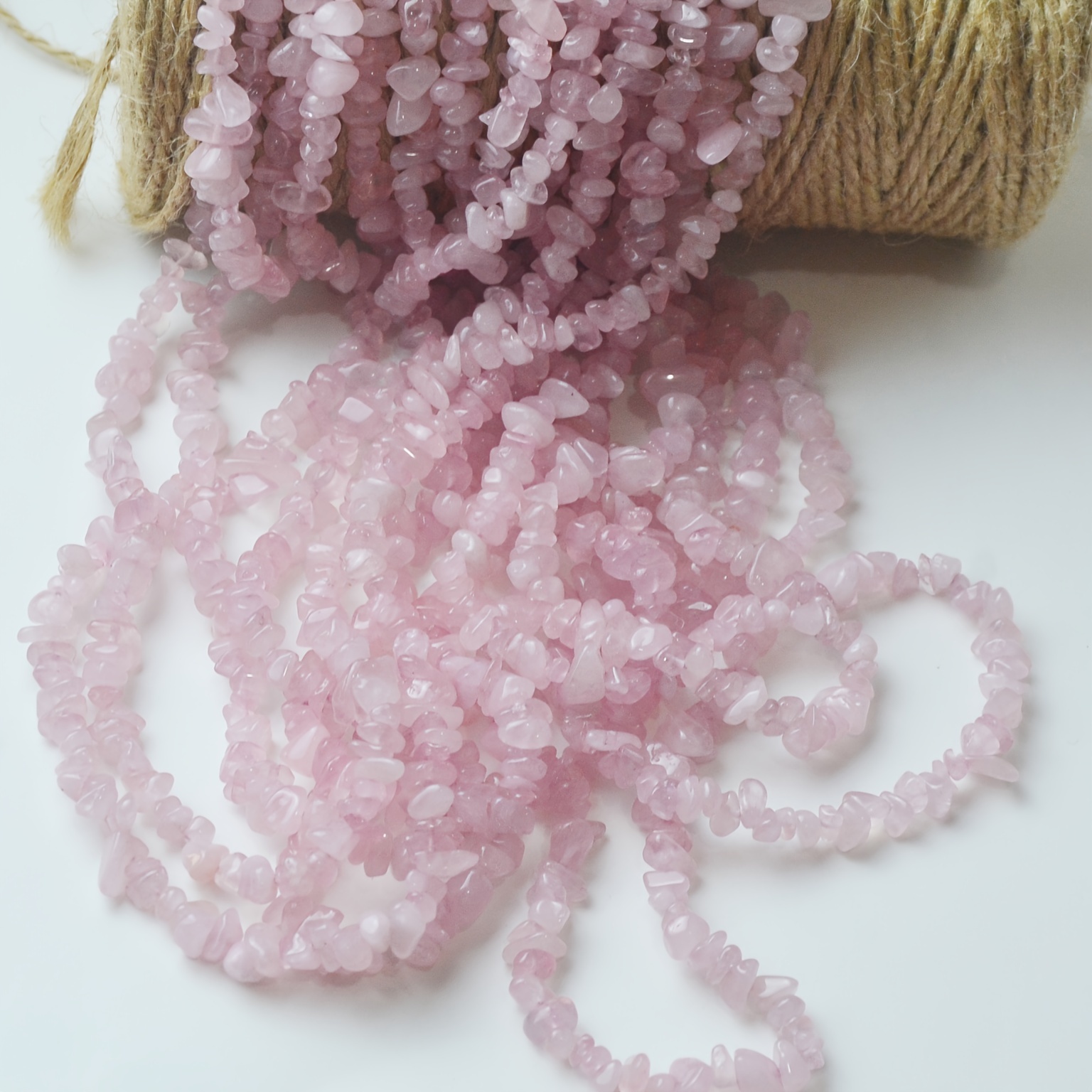 Natural Pink Crystal Beads With Holes, Polished Irregular Shape For Diy Bracelets & Necklaces - Jewelry Making Supplies
Natural Pink Crystal Beads With Holes, Polished Irregular Shape For Diy Bracelets & Necklaces - Jewelry Making Supplies