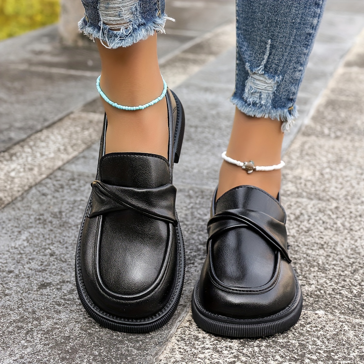 Chaussures - Mocassins Polyvalents à Enfiler Rond, Tige en & Semelle en Caoutchouc Toutes les
Chaussures - Mocassins Polyvalents à Enfiler Rond, Tige en & Semelle en Caoutchouc Toutes les