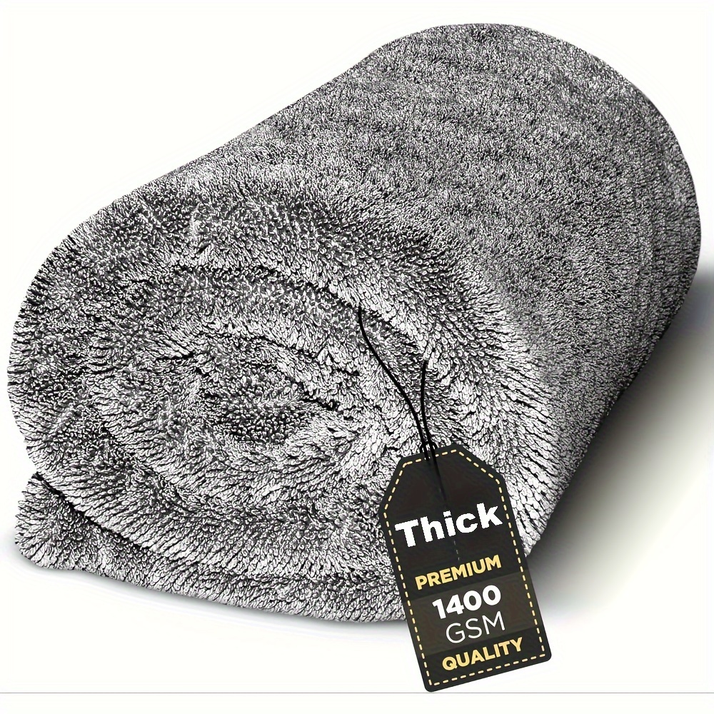 Microfiber Car Drying Towel - Ultra Compact, High Absorbency, 1400 Gsm, Twisted , Double-sided, -free Detailing - 1 Pack
Microfiber Car Drying Towel - Ultra Compact, High Absorbency, 1400 Gsm, Twisted , Double-sided, -free Detailing - 1 Pack