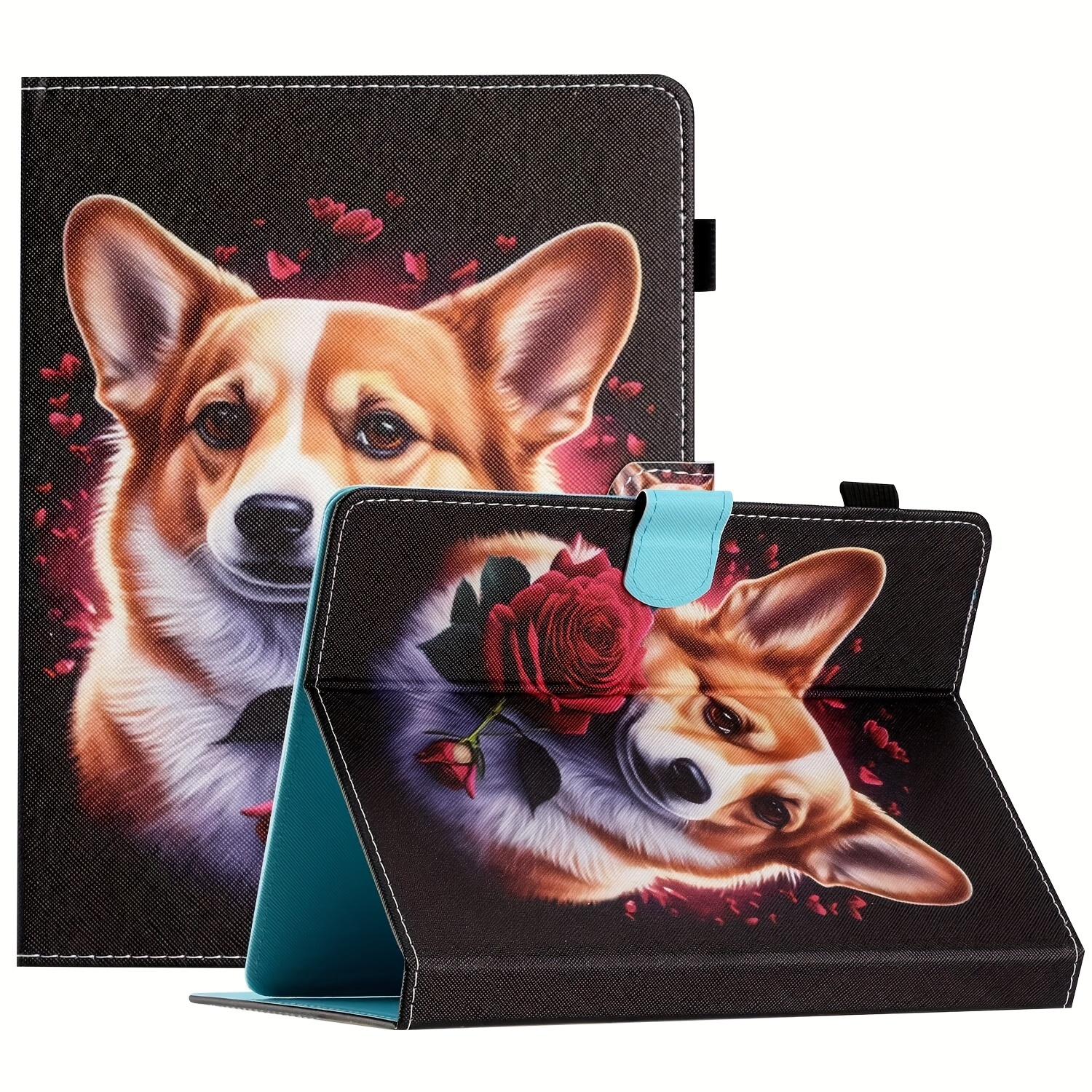 10.1-inch Universal Tablet Case, Faux Leather Protective Cover With Magnetic Closure, Portable Folding Stand Folio For 9.6-10.5" Android/ios/windows Tablets, Card Reader Slot - Travel-friendly
10.1-inch Universal Tablet Case, Faux Leather Protective Cover With Magnetic Closure, Portable Folding Stand Folio For 9.6-10.5" Android/ios/windows Tablets, Card Reader Slot - Travel-friendly