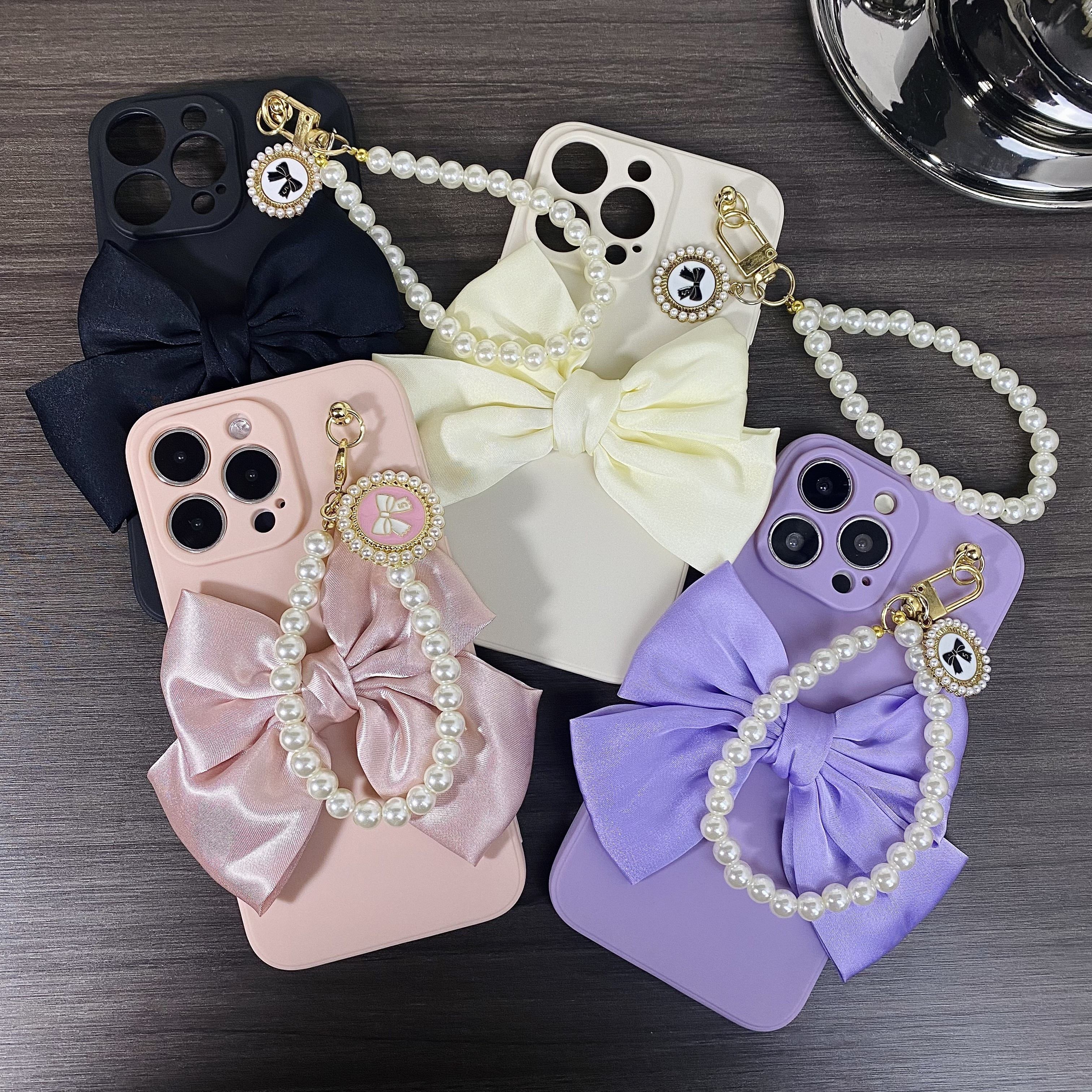Pearl Chain Bow Cute Protective Case For Iphone 15 Pro Max/14/14 Pro Max/11/13/7 Plus/8 Plus/x/xs
Pearl Chain Bow Cute Protective Case For Iphone 15 Pro Max/14/14 Pro Max/11/13/7 Plus/8 Plus/x/xs