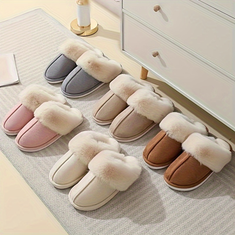 -proof, Men's Casual Comfortable Plus Fleece Toe Slippers, Non-slip Warm Cozy Slippers For Indoor Home Bedroom
-proof, Men's Casual Comfortable Plus Fleece Toe Slippers, Non-slip Warm Cozy Slippers For Indoor Home Bedroom