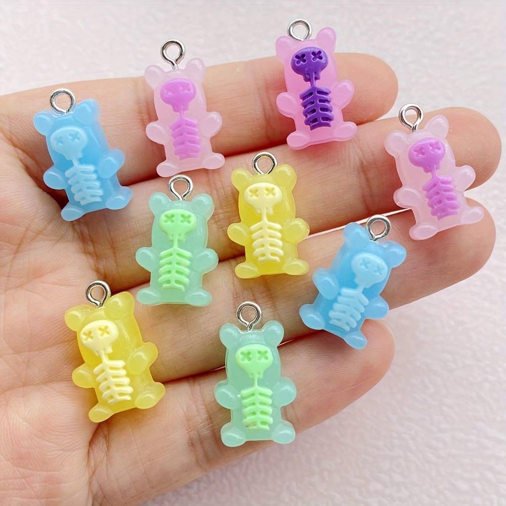 10pcs Kawaii Halloween Bear - For Jewelry Making Resin Pendants - Perfect Diy Keychains, Necklaces, Bracelets & Earrings Set
10pcs Kawaii Halloween Bear - For Jewelry Making Resin Pendants - Perfect Diy Keychains, Necklaces, Bracelets & Earrings Set