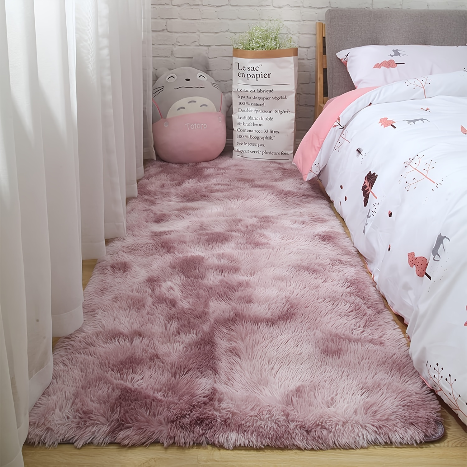 1pc Fluffy Rug - -stain And Polyester Rug For , , - - Rectangular Mat For Christmas, Halloween, Easter Decorations - 
1pc Fluffy Rug - -stain And Polyester Rug For , , - - Rectangular Mat For Christmas, Halloween, Easter Decorations -