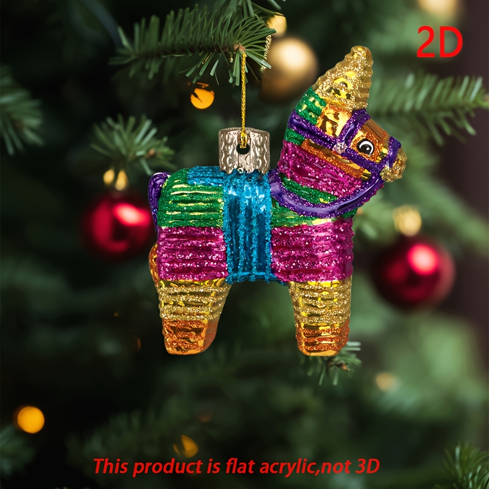 1pc - 2d Christmas Tree Decoration, For Christmas, Halloween, Easter, New - No , Featherless
1pc - 2d Christmas Tree Decoration, For Christmas, Halloween, Easter, New - No , Featherless