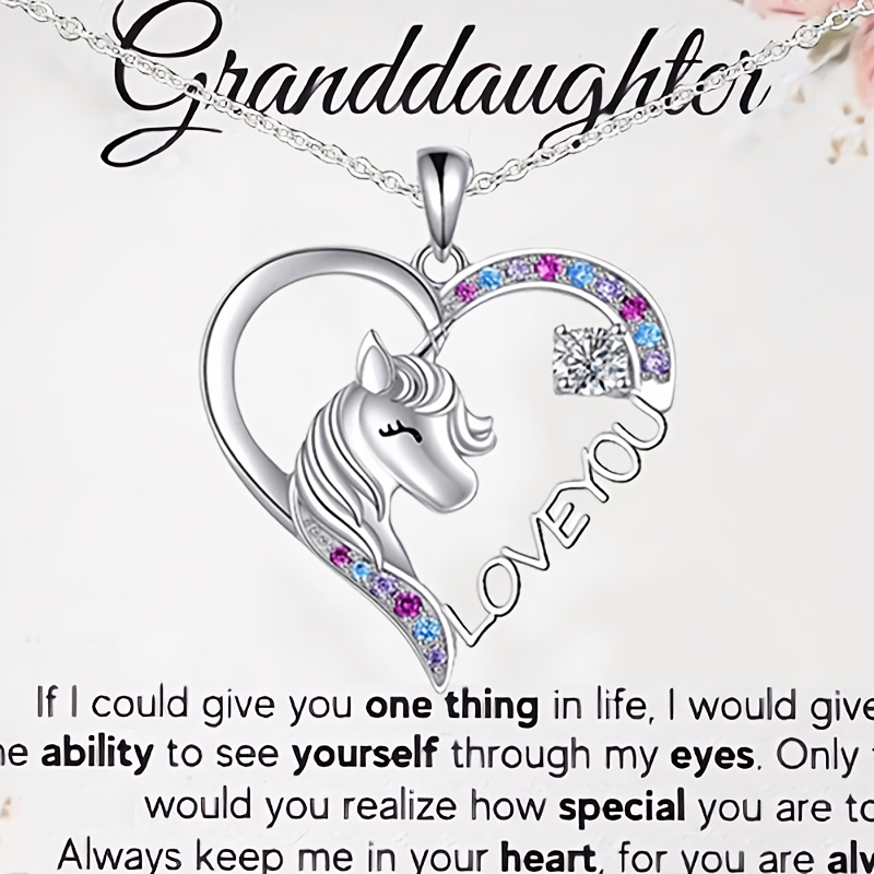 2pcs/set Card + Pendant Necklace Unicorn Necklace Suitable Birthday, Christmas, And New Year Holiday Gifts For Daughters And Granddaughters
2pcs/set Card + Pendant Necklace Unicorn Necklace Suitable Birthday, Christmas, And New Year Holiday Gifts For Daughters And Granddaughters